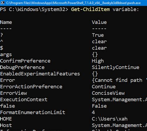 Powershell Variable