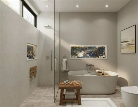 Before & After: Relaxing Zen Bathroom Design - Decorilla Online ...