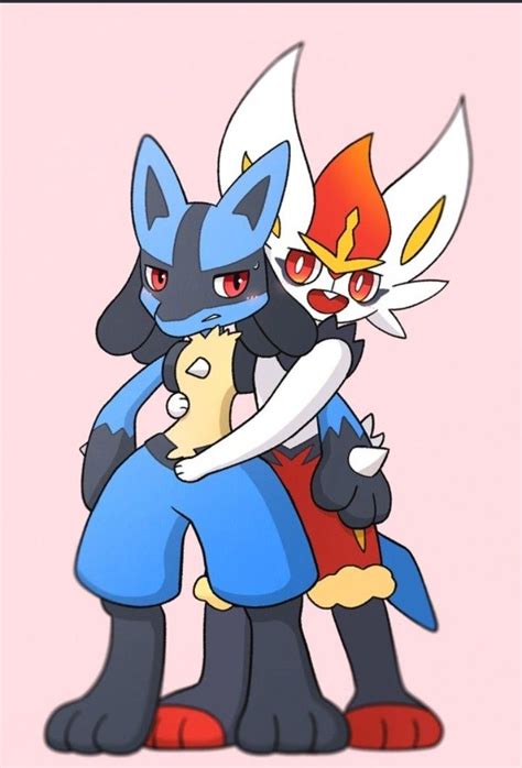 Pin De Tsukasa En Lucario X Cinderace Fotos De Pokemon Pokemon