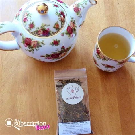 Plum Deluxe Tea Review Organic Tea Of The Month Club