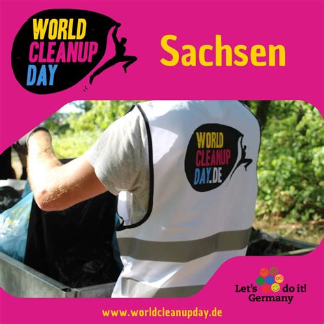 Wir räumen auf World Cleanup Day 2024 Sachsen World Cleanup Day