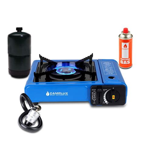 Portable Single Burner Camping Fishing Butane Gas Stove Lightweight ...