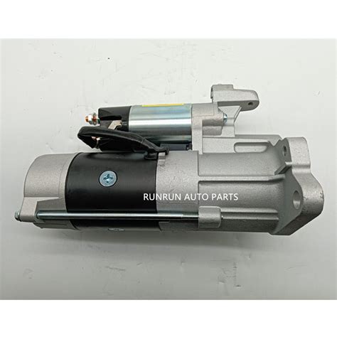 V Kw T Auto Starter Motor For Mitsubishi Fuso Canter Fe D