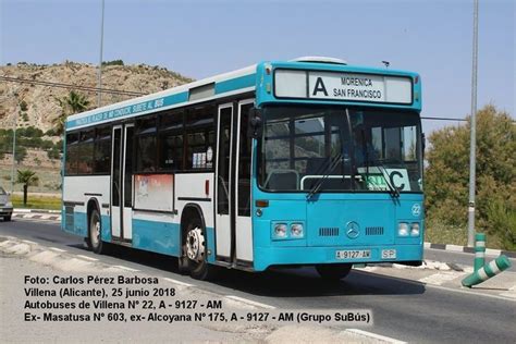 Autobuses De Villena Castrosua CS30 Mercedes O305 Villenabus