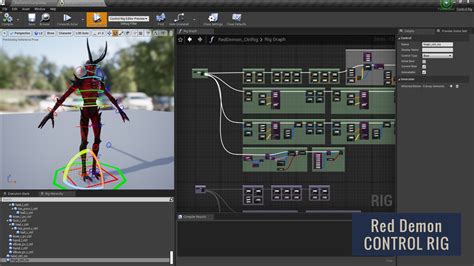 Red Demon Control Rig In Characters Ue Marketplace