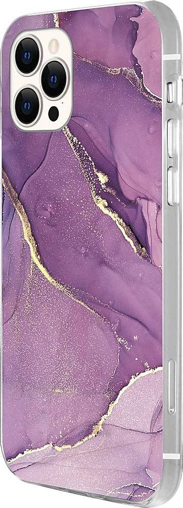 Best Buy Saharacase Marble Carrying Case For Apple Iphone 12 Pro Max