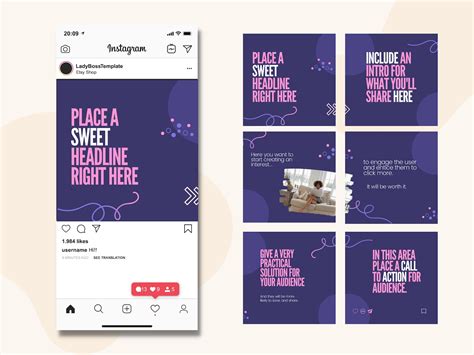 Carousel Instagram Template