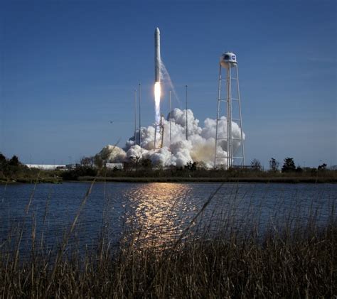 Il Cargo Cygnus In Viaggio Verso La Stazione Spaziale Giornale Di Sicilia