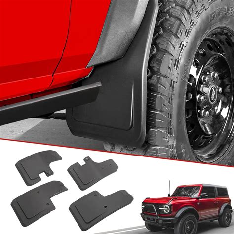 Amazon Mabett Mud Flaps For Ford Bronco Accessories 2021 2022 2023