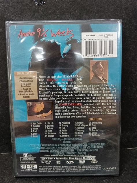 Original Dvd Another Weeks Mickey Rourke Angie Everhart