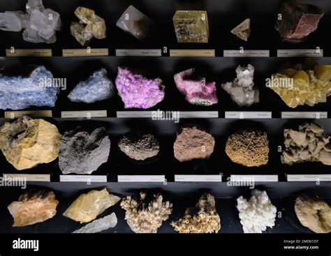 Estructura cristalina de los minerales fotografías e imágenes de alta