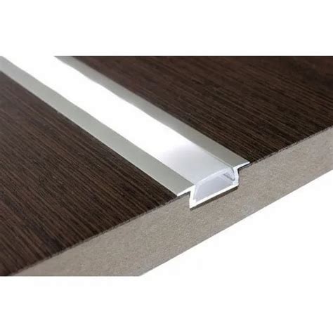 V Gold Aluminium Surface Mounted Led Profile IP55 Size 35 X 35 Mm W