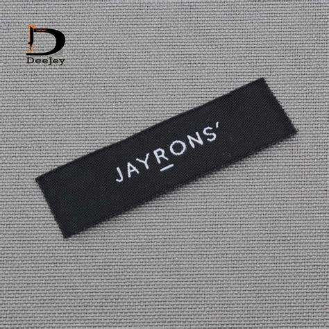 Aliexpress Buy Custom Brand Clothing Labels Private Logo Woven