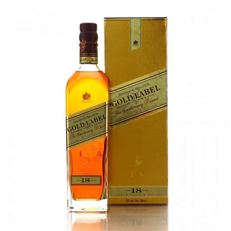 Johnnie Walker Gold Label Centenary Blend 18 Year Old Whisky Auctioneer