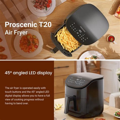 Proscenic T20 1500w Multifunctional Air Fryer 3 5l