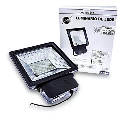 Lummi Reflector Led W Ultra Delgado Ld Flat Ld Meses Sin Intereses