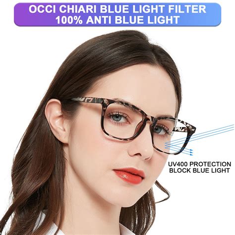 Occi Chiari Women S Anti Blue Light Reading Glasses Computer