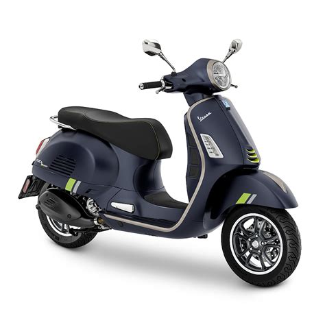 Vespa Gts Super Tech Blu Energico Matt Scooter Kopen Bij Central