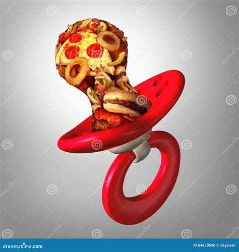 Unhealthy Pregnancy Diet stock illustration. Illustration of child