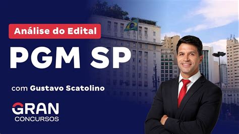 Concurso PGM SP Análise do Edital 32 vagas para Procurador