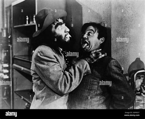 THE BOWERY BOYS MEET THE MONSTERS, from left: Huntz Hall, Leo Gorcey, 1954 Stock Photo - Alamy