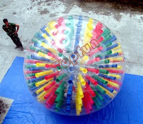 Bola inflável Shinning de Zorb do corpo colorido do PVC personalizada