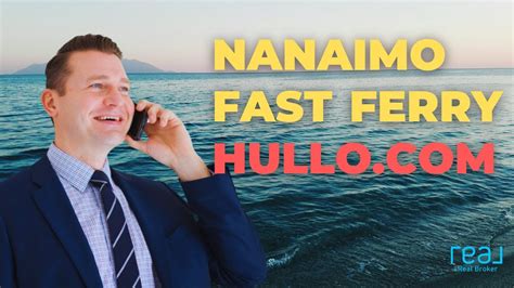 Nanaimo S New FAST Ferry To Downtown Vancouver Hullo YouTube