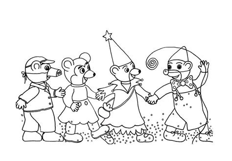 Coloriage de Petit ours brun à colorier pour enfants Coloriages de