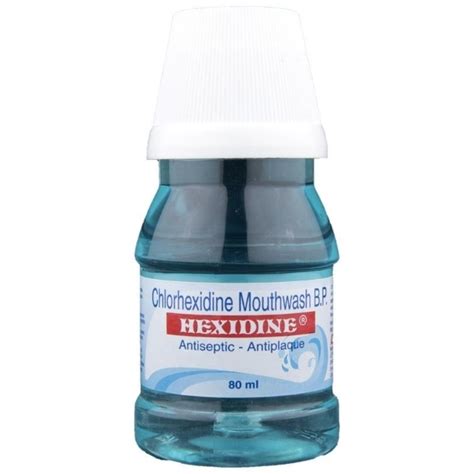 Hexidine Mouth Wash 80ml Uses Price Dosage Side Effects Substitute