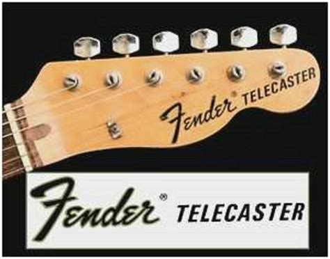 Fender Telecaster Headstock Logo