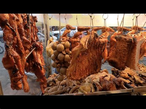 The Most JUICY Chop Chop Street Food Roasted Duck Red Skin Pork