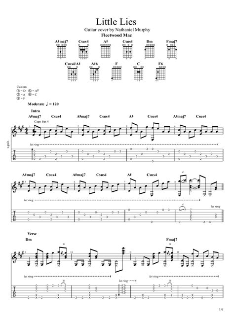 Guitar Chords Fleetwood Mac