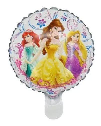 Pack Globos Met Licos Princesas X Cm Cuotas Sin Inter S