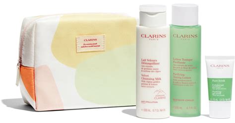 Clarins Cleansing Essentials Combination To Oily Skin Coffret Para