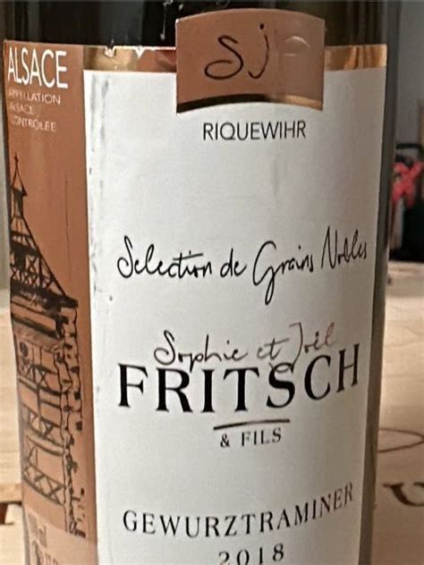 Sophie Et Jo L Fritsch Et Fils Gewurztraminer S Lection De Grains