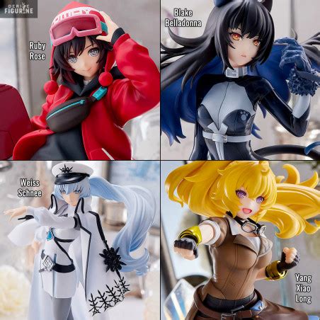 Ruby Rose Blake Belladonna Yang Xiao Long Or Weiss Schnee Figure Pop