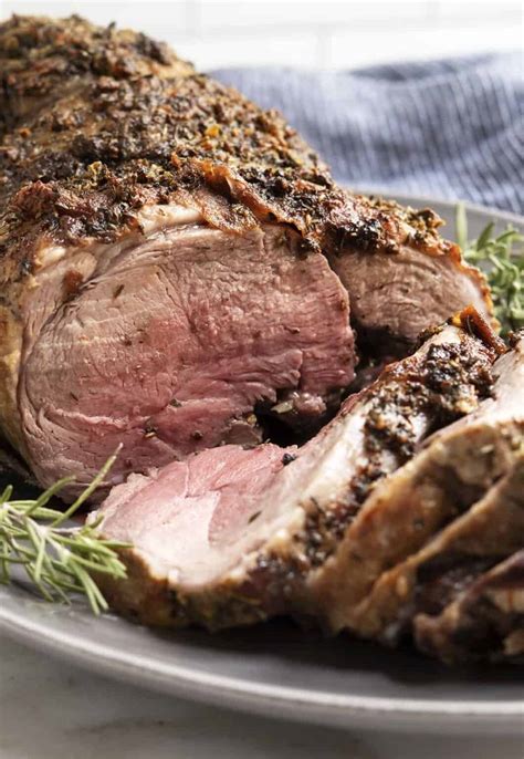 Roasted Boneless Leg Of Lamb Pinch And Swirl