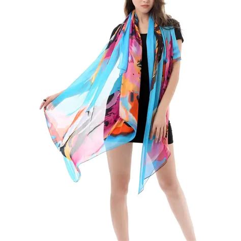 Cm Scarves Sexy Women S Chiffon Summer Bikini Scarf Swimsuit