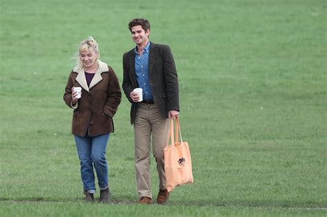 Florence Pugh And Andrew Garfield We Live In Time Set In London 04