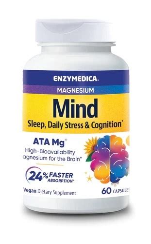 Enzymedica Magnesium Mind 60 капсул купить в Москве по доступной цене