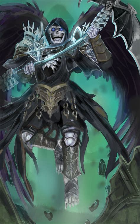 Grim Reaper Thanatos By Pluuck On Deviantart