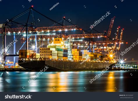 10,924 Cargo Ship Port Night Images, Stock Photos & Vectors | Shutterstock