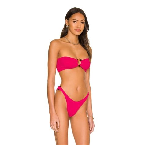 Hunza G Swim Brand New Hunza G Gloria Bikini In Fushia Poshmark