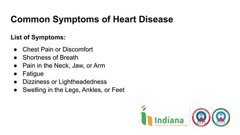 heart disease symptoms    ignore  guide  patientspptx