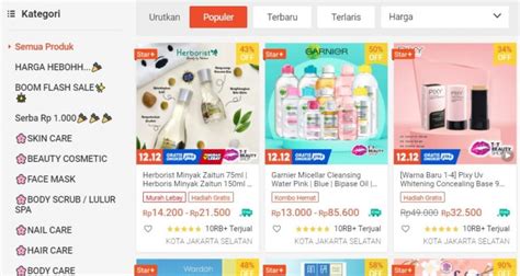 Rekomendasi Toko Skincare Di Shopee Yang Ori Dan Murah