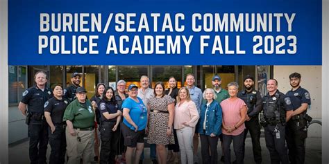 Learn about SeaTac Police at the Community Police Academy, which starts ...