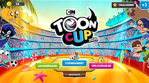 Toon Cup 2020 Tropical Beach Cartoon Networks Games Youtube