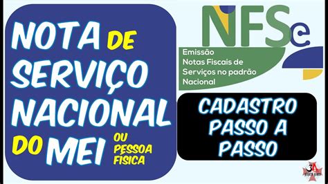 Passo A Passo Como Se Cadastrar Para Emitir A Nota Fiscal De Servi Os