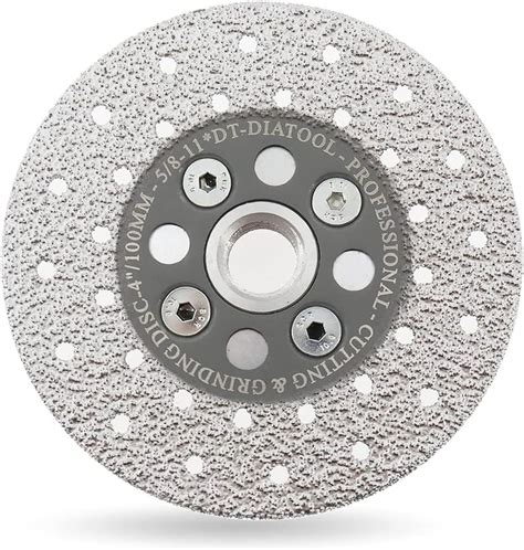 Dt Diatool Diamond Cutting And Grinding Disc Inch Double Sided Vacuum