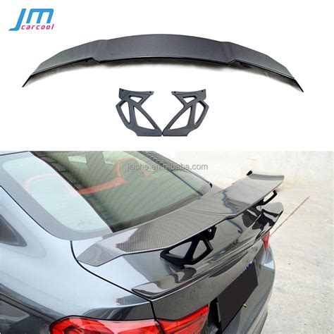 Carbon Fiber Frp Rear Spoiler Boot Tail Wings For Bmw M E F M